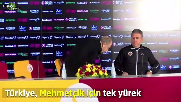 Fatih Terim ve Hamza Hamzaoğlu basın toplantısına birlikte çıktılar! Türkiye, Mehmetçik için tek yürek!