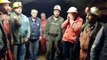 Üç aydır maaşlarını alamayan işçiler maden ocağından çıkmıyor