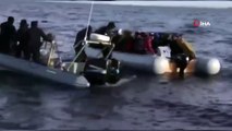 Sahil Güvenlik Komutanlığı göçmenleri denizde yalnız bırakmıyor