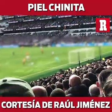 Raúl Jiménez vuelve locos a los aficionados de los Wolves