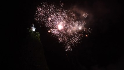 Grand feu de Bouge ( Namur ) : la tradition est respectée