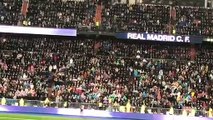 El Bernabéu con el once y el himno de la décima