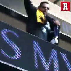 Aficionado de América protagoniza cántico para Raúl Jiménez