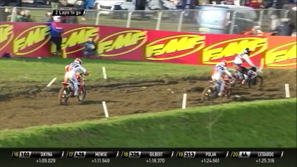 Vialle vs Hofer battle - MXGP of Great Britain Race 2