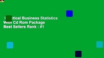 Practical Business Statistics With Cd Rom Package  Best Sellers Rank : #1