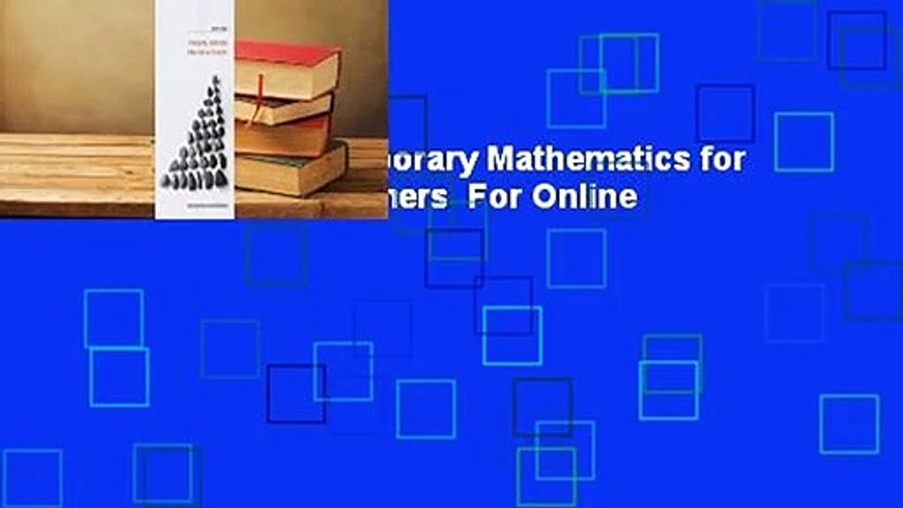 Full E-book  Contemporary Mathematics for Business and Consumers  For Online