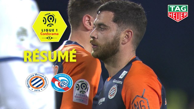 Montpellier Hérault SC - RC Strasbourg Alsace (3-0) - Résumé - (MHSC-RCSA) / 2019-20