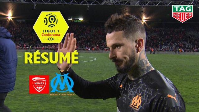 Nîmes Olympique - Olympique de Marseille (2-3) - Résumé - (NIMES-OM) / 2019-20