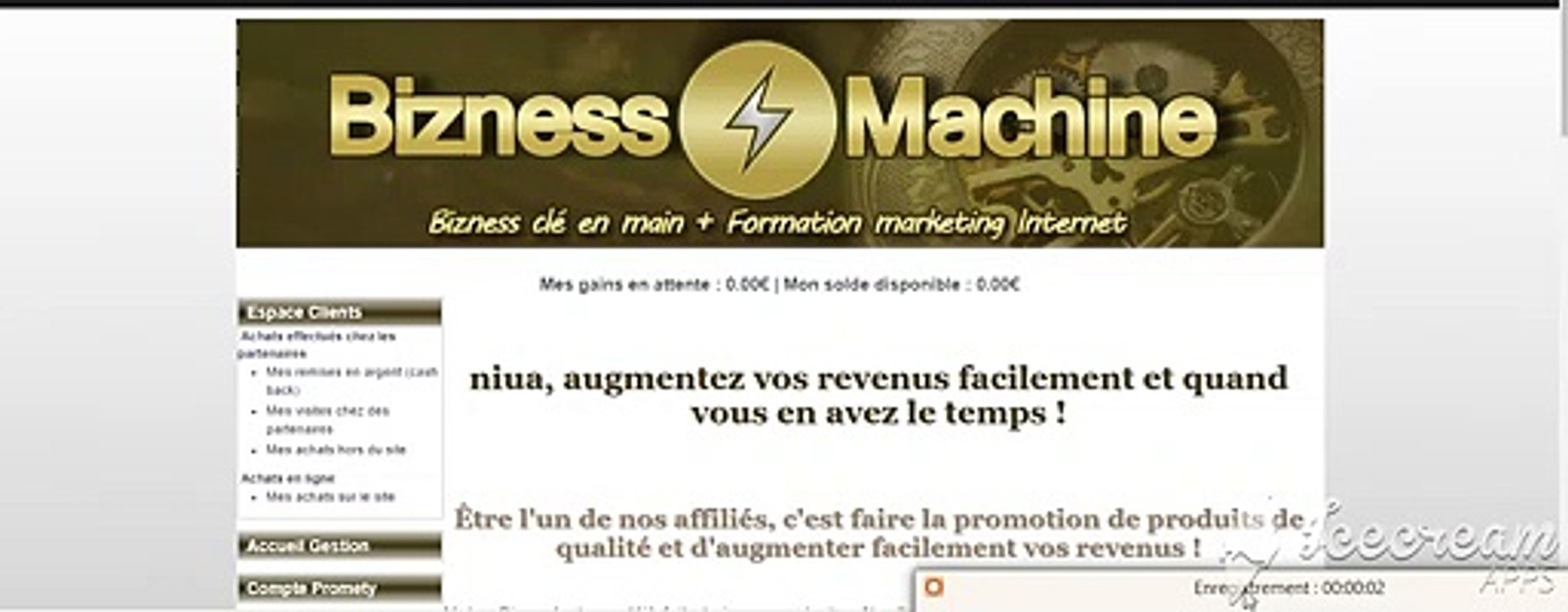 Business machine