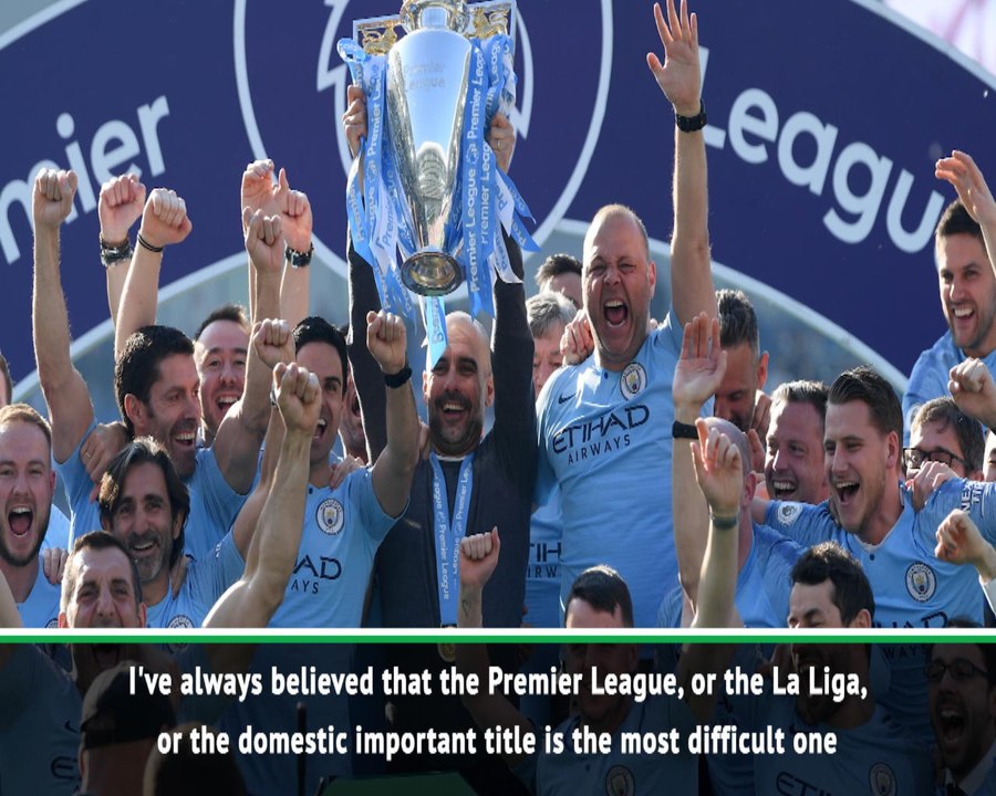 Guardiola picks Premier League as his favourite title