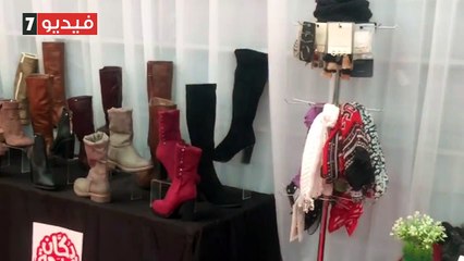 25 ألف قطعة ملابس بمعرض "دكان الفرحة" بجامعة سوهاج