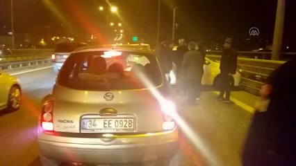Ümraniye'de zincirleme trafik kazası: 4 yaralı
