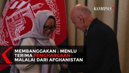 Menlu Terima Penghargaan Tertinggi Afghanistan