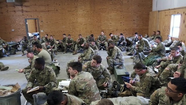 US Army - Carolina National Guard 1 118th Infantry Conducts Field Exercise - Feb. 29, 2020