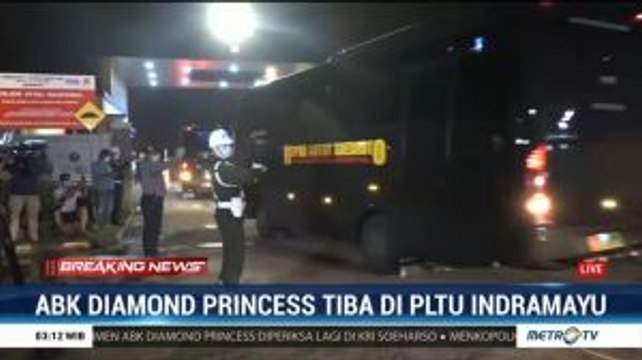 WNI ABK Diamond Princess Tiba di Pelabuhan PLTU Indramayu