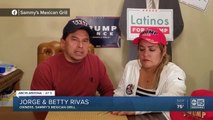 Arizona restaurant owners face backlash after attending Trump rally