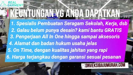 REAL GARMENT 082 334 194 935 - Pesan Baju Olahraga Sekolah Banyuwangi