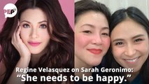 Regine Velasquez on Sarah Geronimo: 