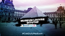 Kasus Korona Meningkat, Museum Louvre di Prancis Ditutup