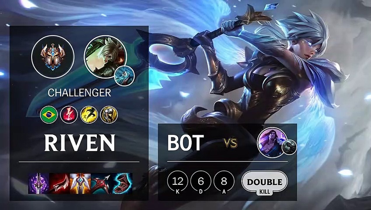 Riven Bot vs Taric - BR Challenger Patch 10.4