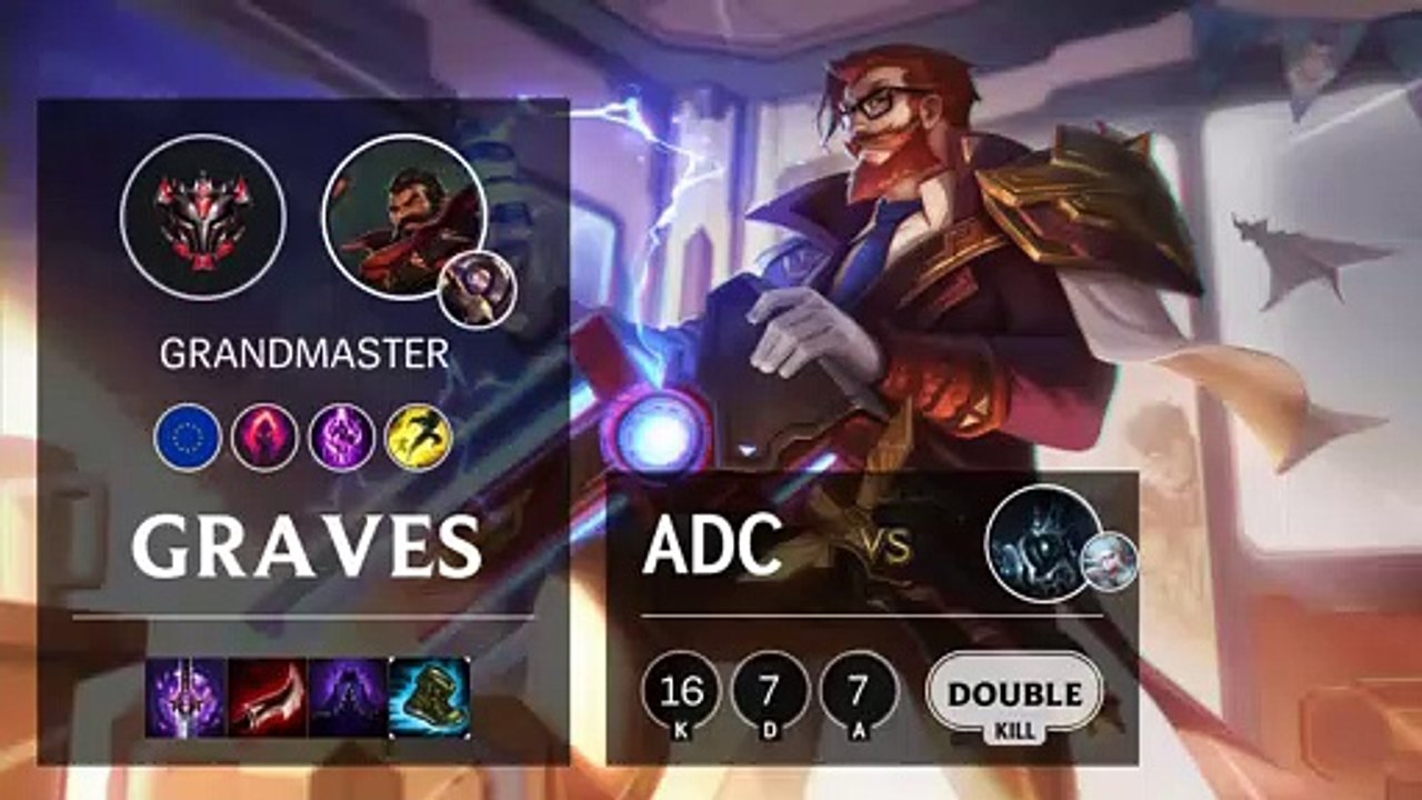 Graves ADC vs Karthus - EUW Grandmaster Patch 10.4