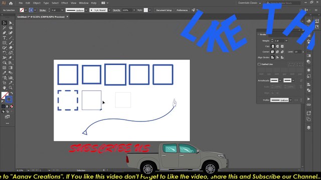 TIPS and latest tricks in Illustrator CC - 5 Minutes Tip | @Aanav Creations @Technical Maanav