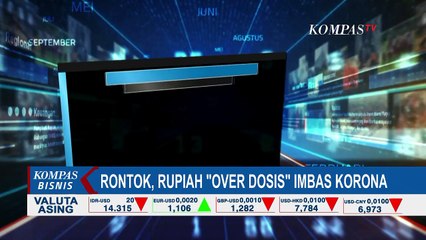 Virus Corona Bikin Rontok Rupiah