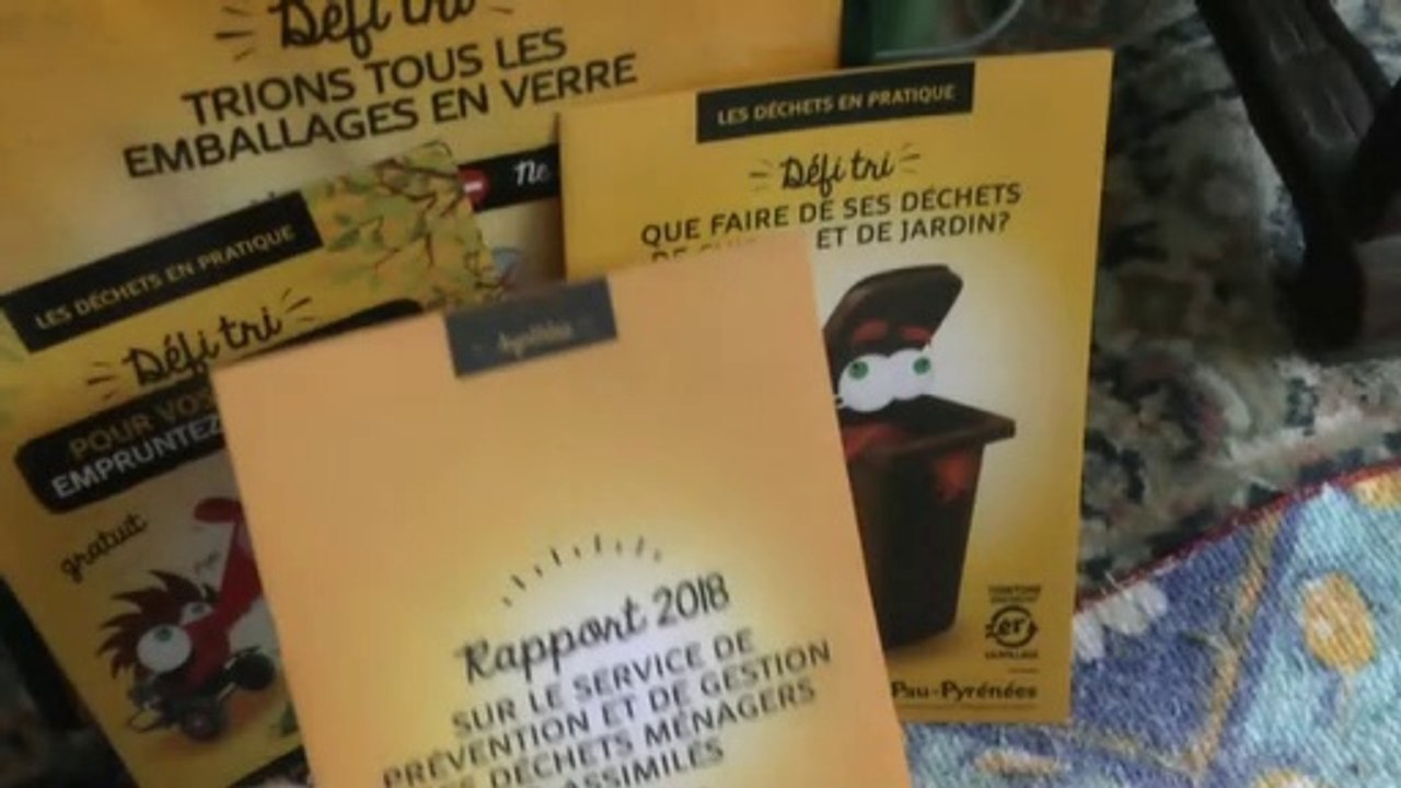 LES SCOOPS DE MICHOU W-D.D. - 27 FÉVRIER 2020 - PAU - LA VILLE DONNE UN SCEAU POUR REGROUPER LES DÉCHETS DE CUISINE