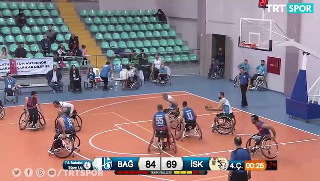 Tekerlekli Sandalye Basketbol maçında unutulmaz an