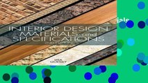 Get Now Interior Design Materials and Specifications