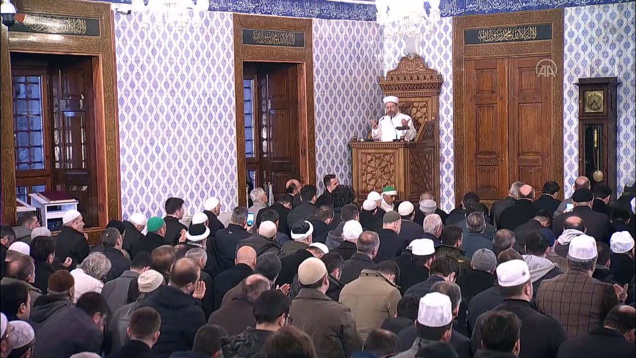 Hacı Bayram  Camisi'nde Fetih suresi okundu (4) - ANKARA