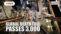 Coronavirus cases grow worldwide, global death toll exceeds 3,000