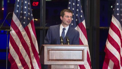 Video herunterladen: Primaires démocrates: Pete Buttigieg annonce qu'il abandonne