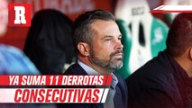 Rafael Puente llegó a once derrotas consecutivas como entrenador