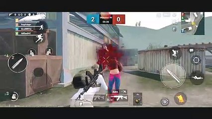Pubg mobile TDM Match game play (Copyright Free)