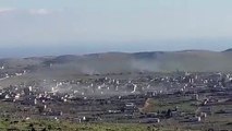 فيديو هروب ميليشيا أسد من قرية الفطيرة بجبل الزاوية جنوب إدلب
