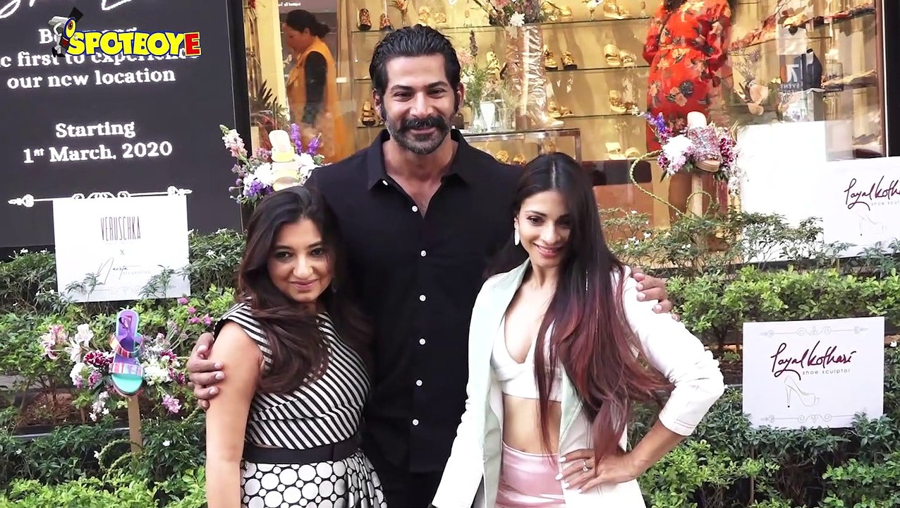 Diana Penty & Tanisha Mukerji At The Launch Of Mumbai’s First Designer Shoe Lab