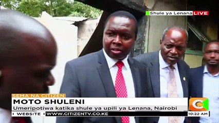 Fire Breaks Out at Lenana School