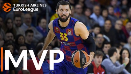 Turkish Airlines EuroLeague MVP for February: Nikola Mirotic, FC Barcelona