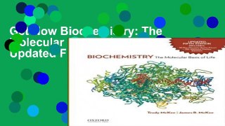 Get Now Biochemistry: The Molecular Basis of Life Updated Fifth Edition