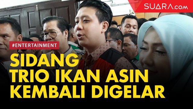 Sempat Ditunda, Sidang Trio Ikan Asin Kembali Digelar dengan Agenda Pemeriksaan Saksi
