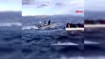 Çanakkale yunanistan ölüme terk etti, türk sahil güvenlik ekipleri kurtardı