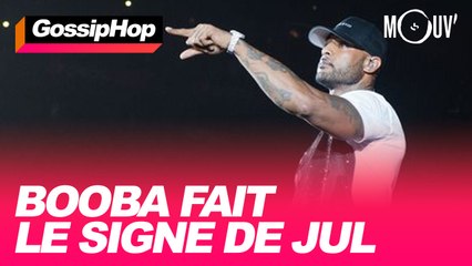 Booba fait le signe de JuL