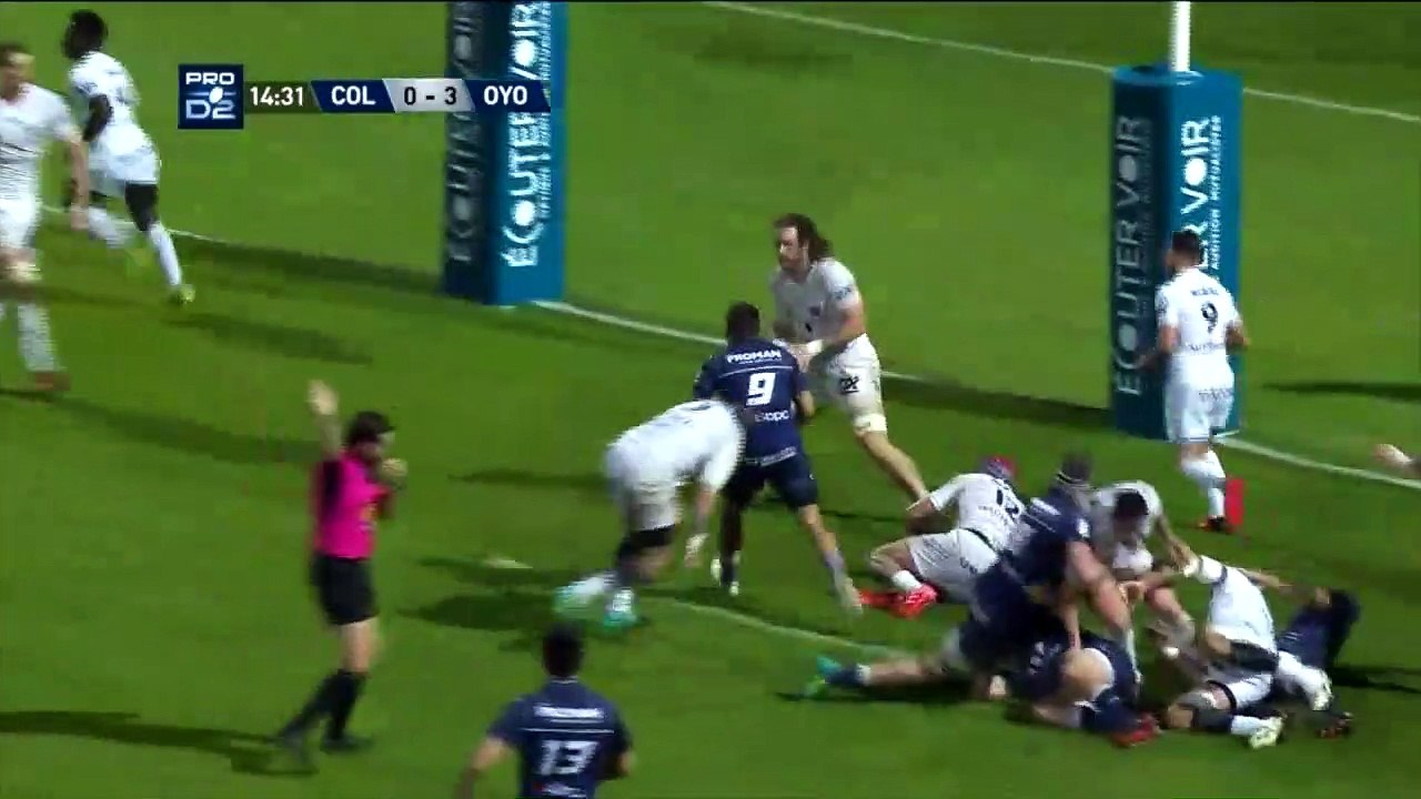 Résumé Colomiers / Oyonnax - 22ème journée Pro D2