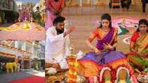 SriRamulu's daughter wedding has begun in grand way | Sri Ramulu | Oneindia Kannada