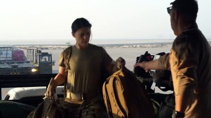 U.S. Airmen - 746th Expeditionary Airlift Squadron Conducts Transportation Operations Jan. 03, 2020