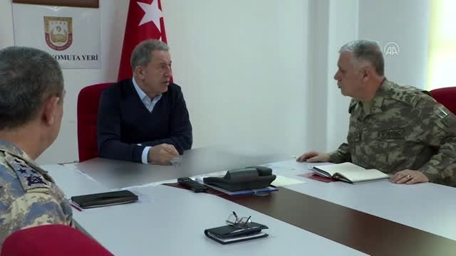 Bakan Akar'dan Bahar Kalkanı Harekatı açıklaması