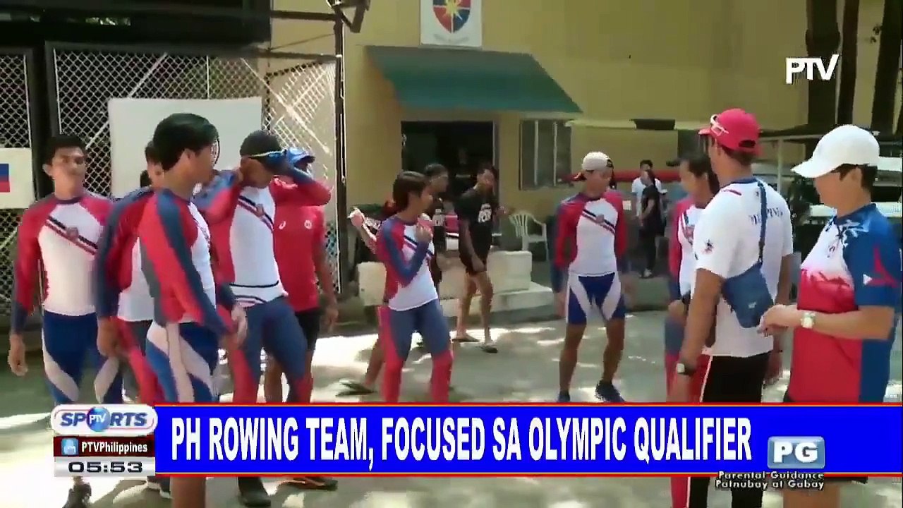 PH rowing team, focused sa Olympic qualifier