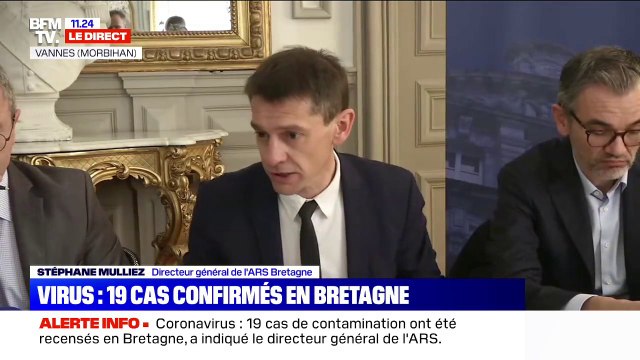 Le coronavirus a été détecté chez quatre personnes à Rennes et deux à Brest