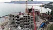 Üst ölçekli yapıların yıkımı sürüyor - ORDU
